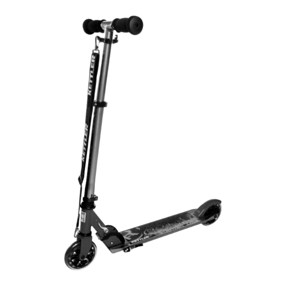 Kettler ZERO 5 Whizz Kid Manual De Instrucciones
