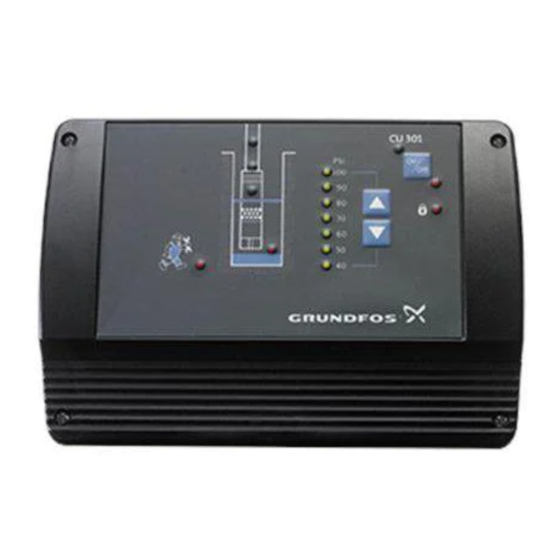 Grundfos CU 301 Instrucciones De Instalación Y Funcionamiento