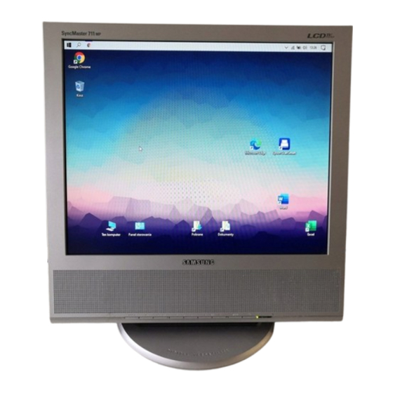 Samsung SyncMaster 711MP Manual De Instrucciones