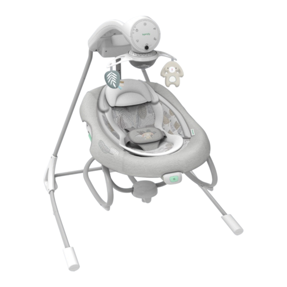 ingenuity InLighten Soothing Swing & Rocker Remy 13101 Manual Del Usuario