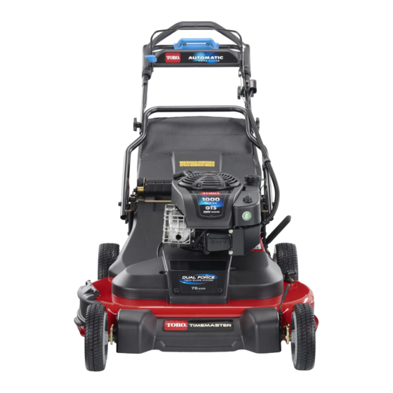 Toro TimeMaster 76cm Manual Del Operador