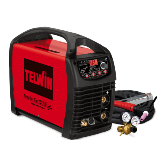 Telwin SUPERIOR TIG 252 AC/DC Manual De Instrucciones