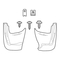 Accesorios de Automóviles Saab 400 126 413 Instrucciones De Montaje