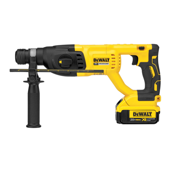 DeWalt DCH133M2 Manual De Instrucciones