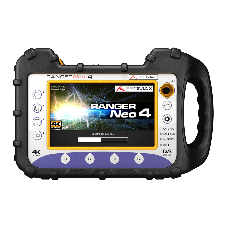 Promax RANGER Neo 2 Guía De Referencia Rápida