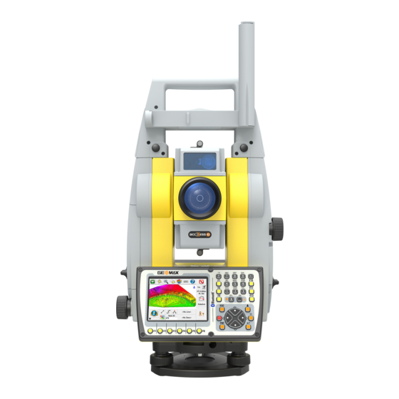 GeoMax Zoom90 Manual Del Usuario