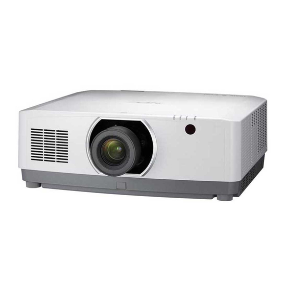 NEC NP-PA703UL Manual Del Usuario