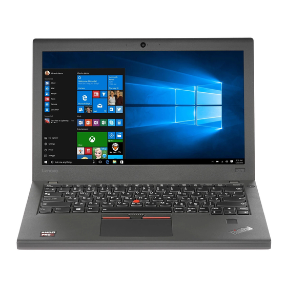 Lenovo ThinkPad A275 Guia Del Usuario