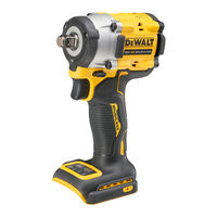 DeWalt XR DCF922 Manual Del Usuario