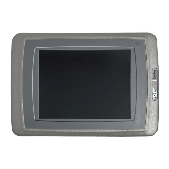 Beijer Electronics EXTER T70 Manual De Instalación