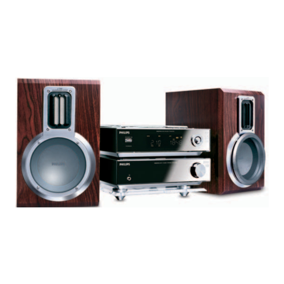 Philips MCD703 Guia De Inicio Rapido