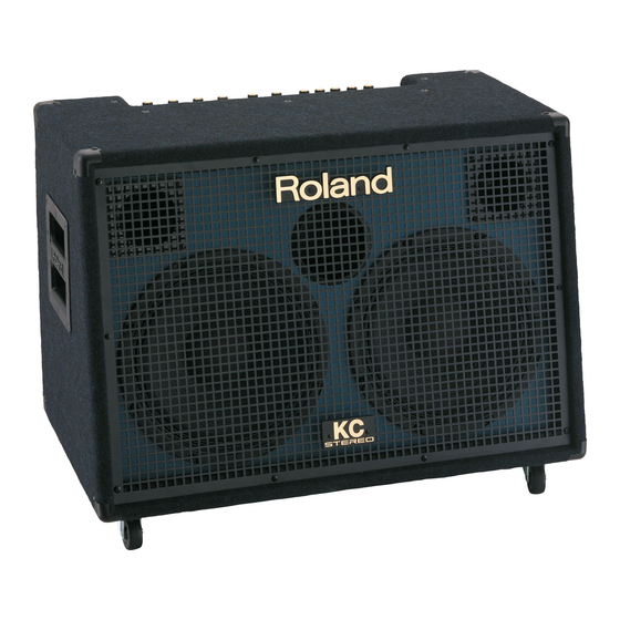 Roland KC-880 Manual De Instrucciones