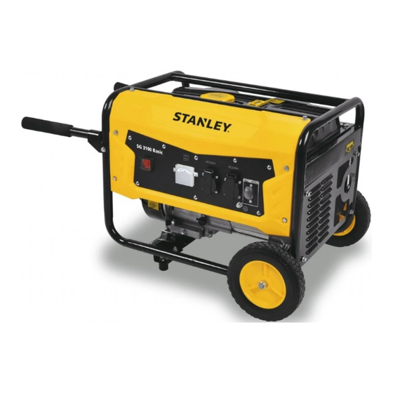 Stanley SG 3100 Basic Manuales