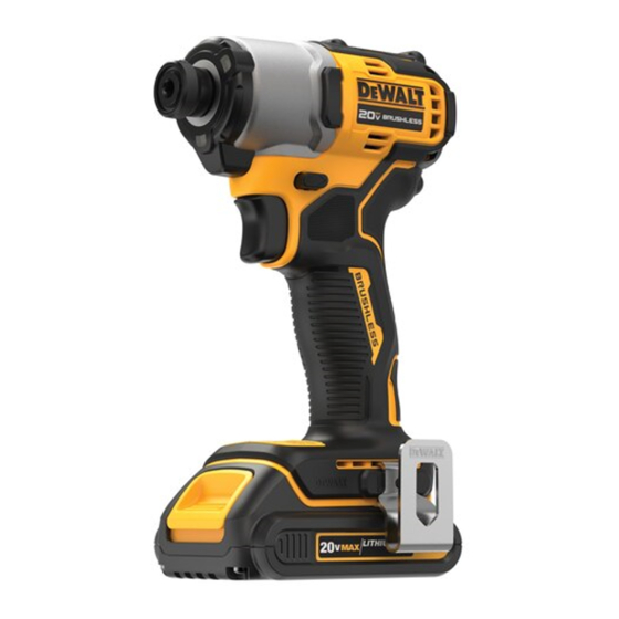 DeWalt DCF840 Manual De Instrucciones