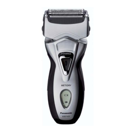 Panasonic ES7101 Manual