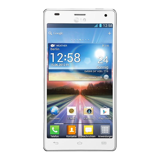 LG P880 Guía De Usuario
