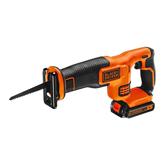 Black+Decker BDCR18 Manuales