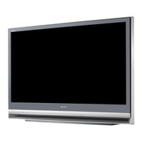 Sony Bravia KDF-50E2010 Manual De Instrucciones