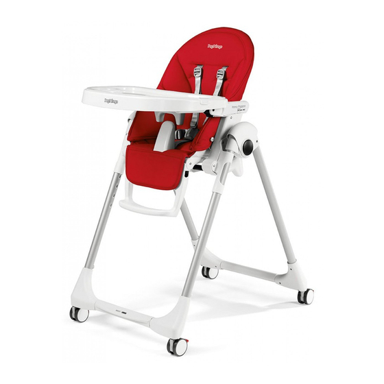 Peg-Perego prima pappa follow me Instrucciones De Uso