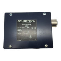 Schmersal AZ 415-33ZPK Manual De Instrucciones