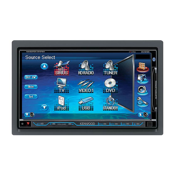 Kenwood DNX8120 Manual De Instalación