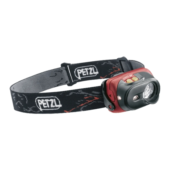 Petzl TIKKA XP Manuales