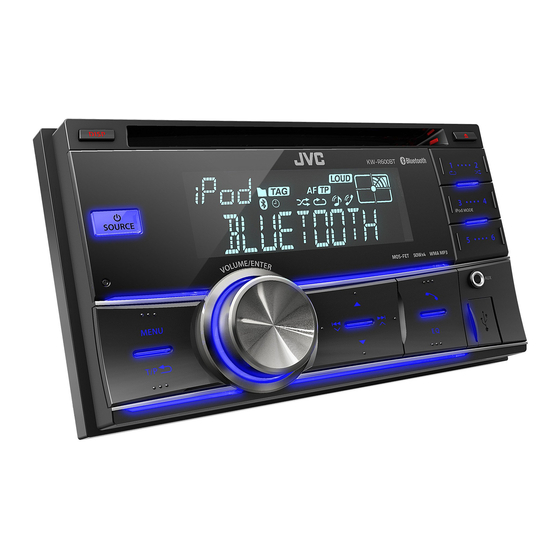 JVC KW-R600BT Manual De Instrucciones