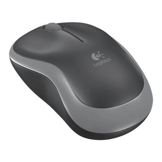 Logitech M185 Guia De Inicio Rapido