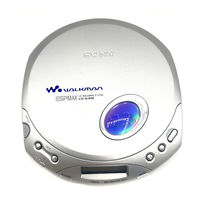 Sony Walkman D-E350 Manual Del Usuario