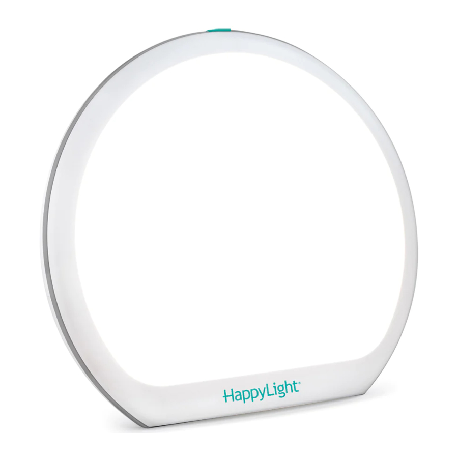 VeriLux HappyLight Alba VT52 - Manual de la Lámpara de Terapia de Luz ...