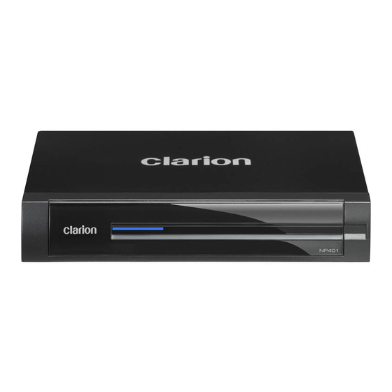 Clarion NP401 Manual De Instrucciones Y De Instalación