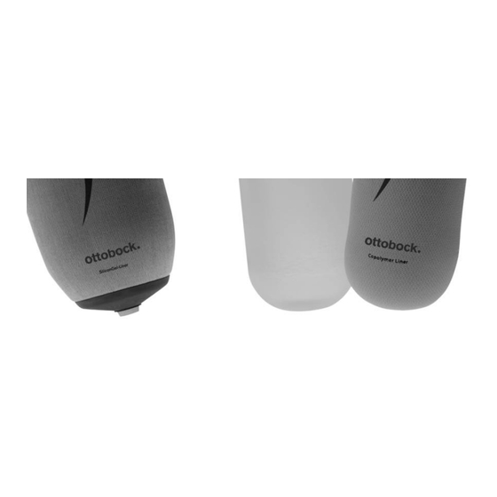 Ottobock Liner Instrucciones De Uso