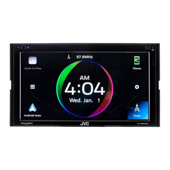 JVC KW-V960BW Manual De Instrucciones