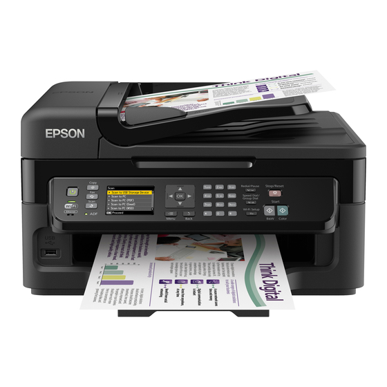 Epson WF-2540 Guia De Instalacion
