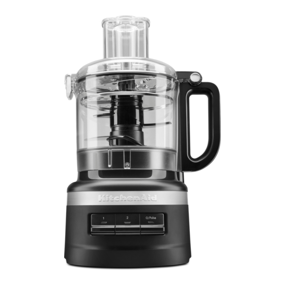KitchenAid KFP0719L Manual De Instrucciones