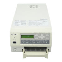 Sony UP-D21MD Manual Del Usario