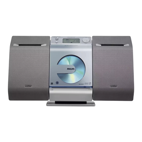 Philips MCM275 Manual Del Usuario