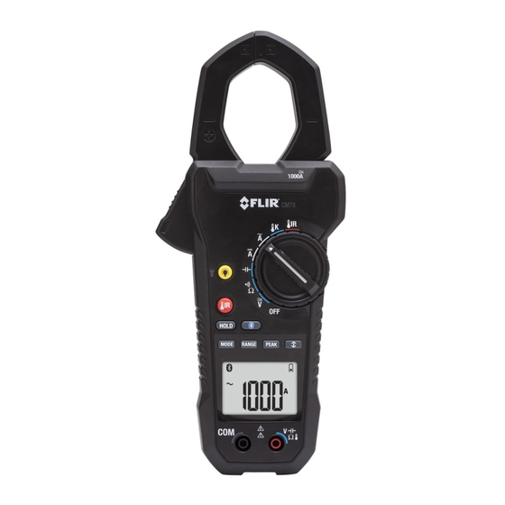 flir CM78 Manual Del Usuario