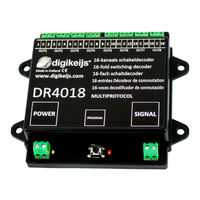 Digikeijs DR4018 Manual De Instrucciones