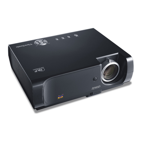ViewSonic PJ503D Guia Del Usuario