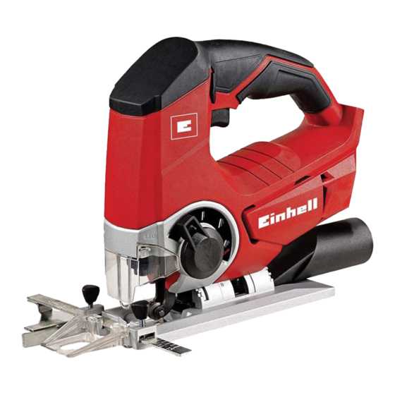 EINHELL TE-JS 18/80 Li Manual De Instrucciones Original