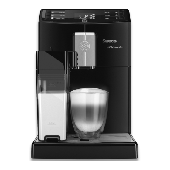 Saeco Minuto HD8763 Guia De Inicio Rapido