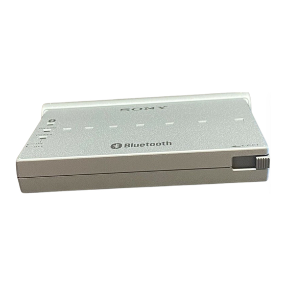 Sony BTA-NW1 Manual De Instrucciones