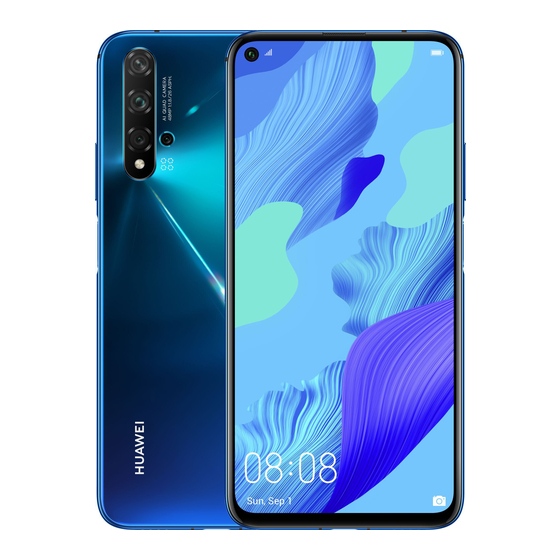 Huawei nova 5T Manual Del Usuario