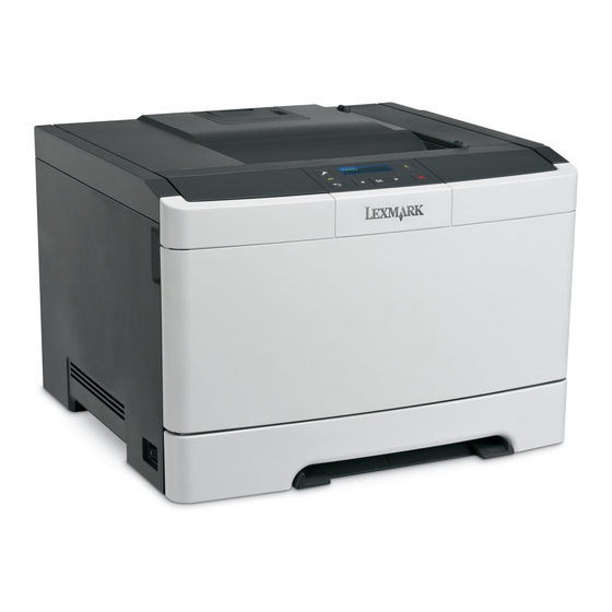 Lexmark CS310 Serie Guia Del Usuario