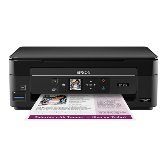 Epson XP-340 Guia De Instalacion