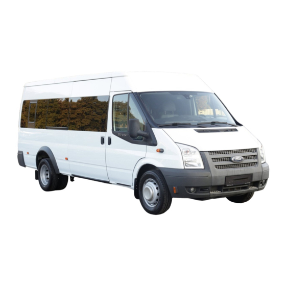 Ford TRANSIT 2013 Guía Breve