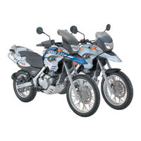 Bmw F 650 GS 2003 Manual De Instrucciones