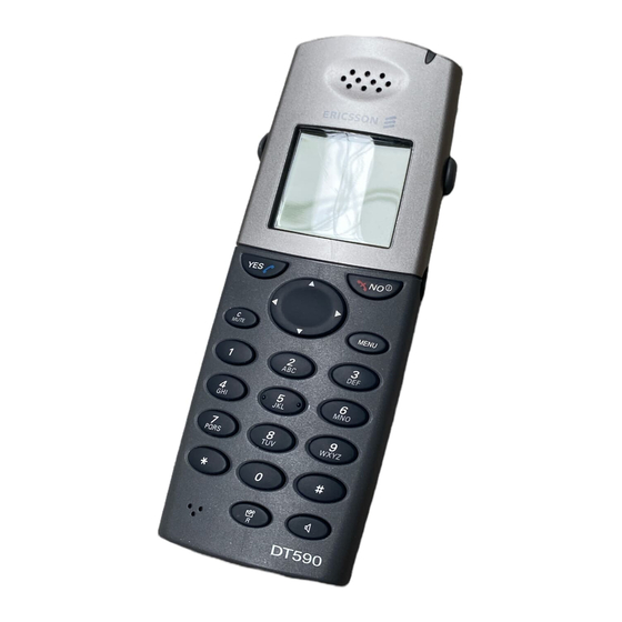 Ericsson DT590 Guía De Usuario