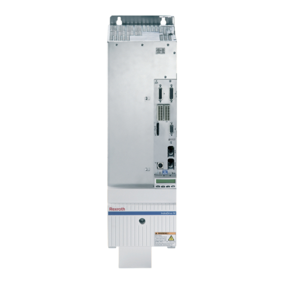 Bosch Rexroth IndraDrive Manual Del Usuario